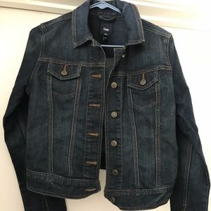 Gap denim jacket medium/dark wash